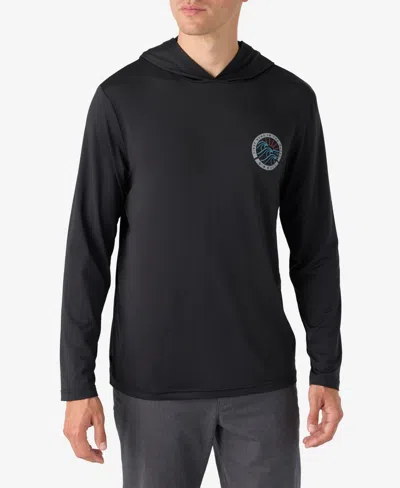 O'neill Trvlr Upf Long Sleeve Hoodie In Black 2