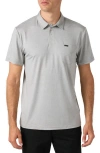 O'neill Trvlr Upf Performance Polo In Gray