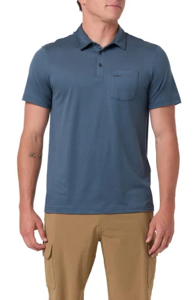 O'neill Trvlr Upf Performance Polo In Animal Print