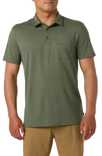 O'neill Trvlr Upf Performance Polo In Green