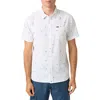 O'neill Trvlr Upf Traverse Short Sleeve Performance Button-up Shirt In Natural
