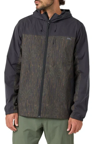 O'neill Trvlr Windbreaker Jacket In Blue