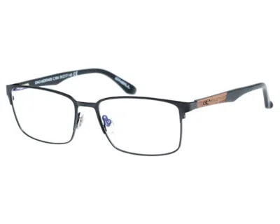 O'neill Unisex Moretimer Eyeglasses In Mt Black In Blue