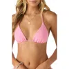 O'neill Venice Saltwater Solids Rib Bikini Top