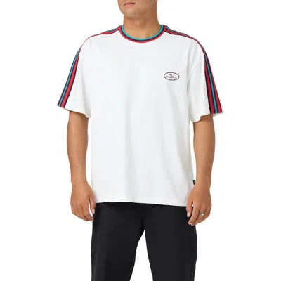 O'neill Wave Cult Graphic Tee In White