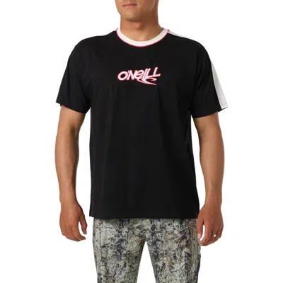 O'neill Wave Cult Logo T-shirt In Black