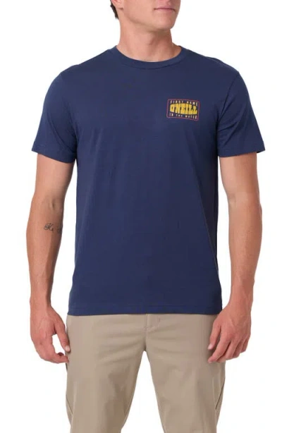 O'neill Western Graphic T-shirt In Blue