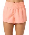 O'neill Women's 2" Dolphin-hem Wide-waist Board Shorts In Desert Flower