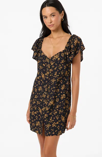 O'neill Women's Adalyn Maya Flora Short Dress In Black