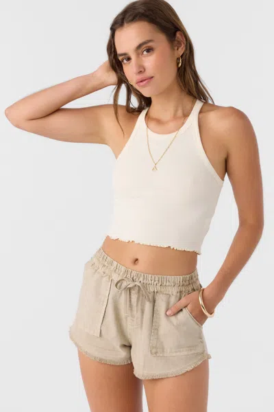 O'neill Women's Alyx Sleeveless Top In Tapioca