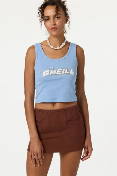 O'neill Women's Atomic Scoop Neck Tank Top In Blue