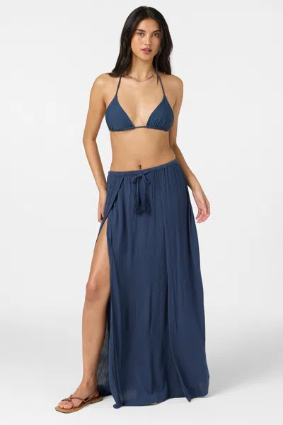 O'neill Women's Brooke Cover-up Skirt In Blue