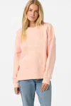 O'neill Chore Break Oversized Graphic Sweatshirt In Pink