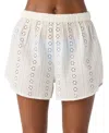O'neill Women's Cotton Pam Eyelet Cover-up Shorts