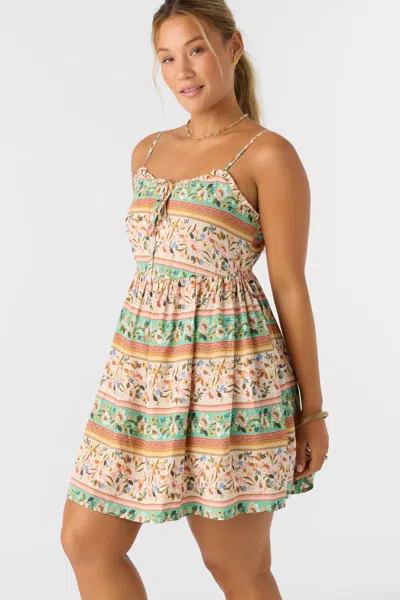 O'neill Delena Floral Minidress In Multi