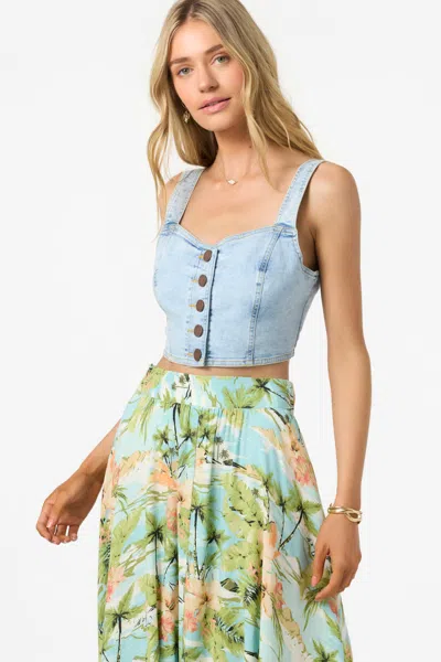 O'neill Women's Delphina Sleeveless Top In Drifter