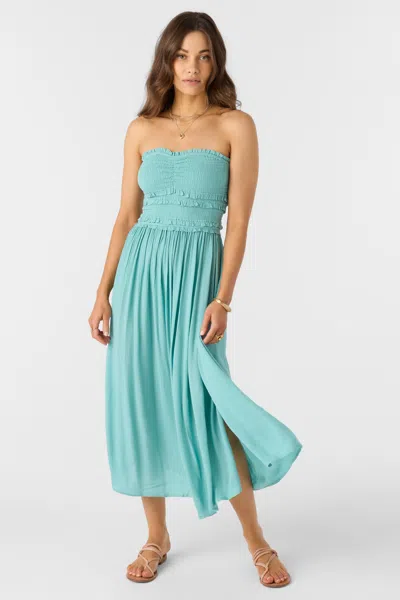 O'neill Women's Devyn Midi Dress In Nile Blue