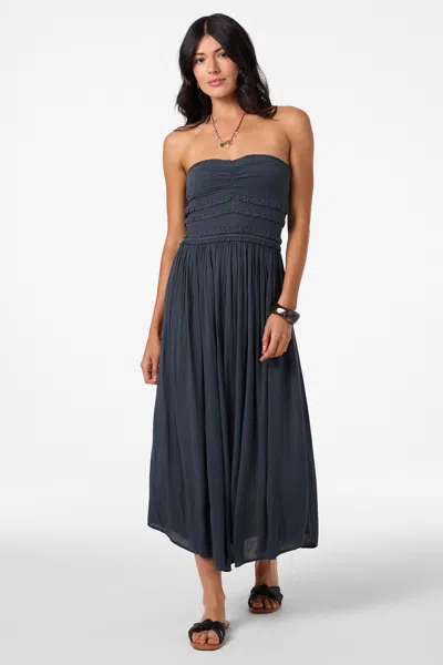 O'neill Women's Devyn Midi Dress In Slate