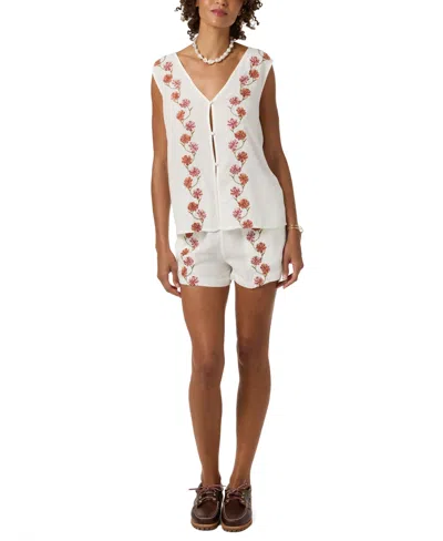 O'neill Women's Farren Pull-on Shorts In White