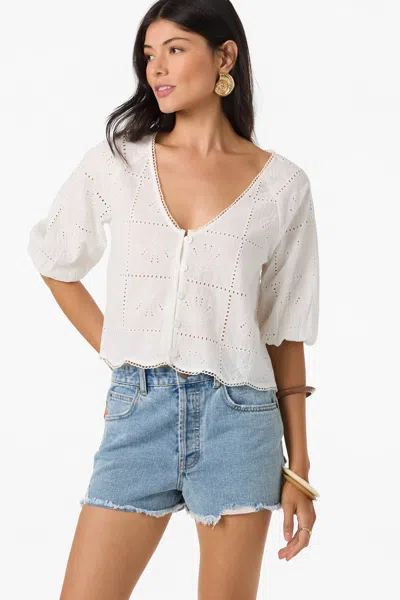 O'neill Women's Flora Top In White