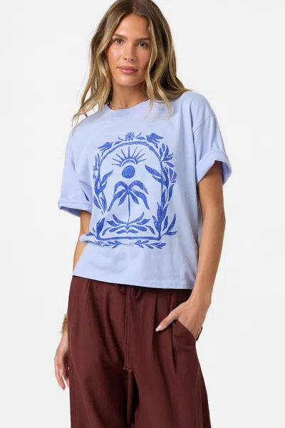 O'neill Women's Framed Flora Easy T-shirt In Blue