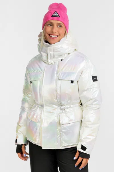 O'neill Women's Fwc Cruz Hybrid Jacket In White