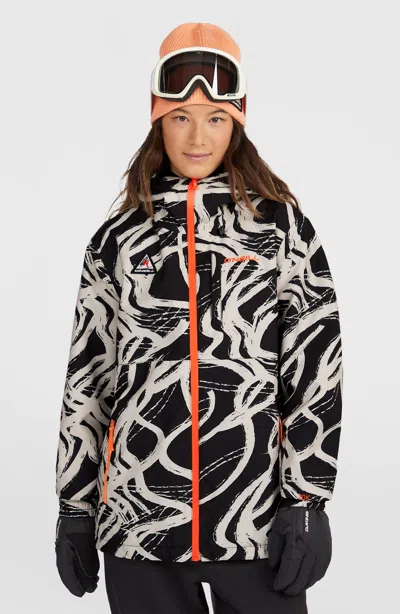 O'neill Women's Fwc Play Park Snow Jacket In Black