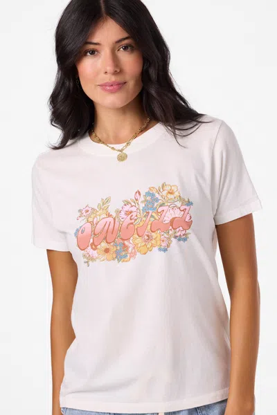 O'neill Women's Garden Hour T-shirt In White