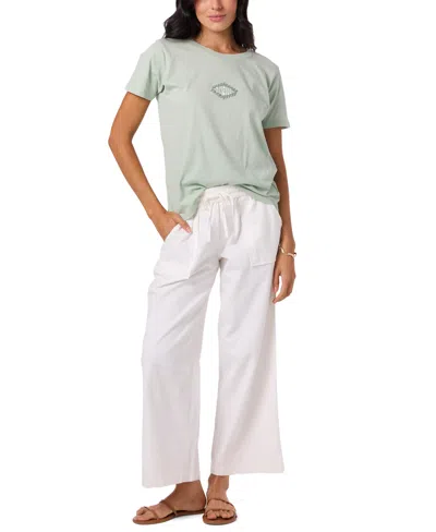 O'neill Women's Good Times Short-sleeve Oversized T-shirt In Green