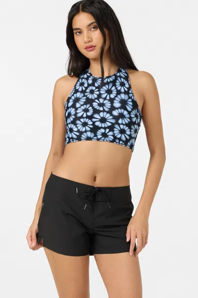 O'neill Women's Hyperfreak Tech Stoke 3.5" Fixed Waist Board Shorts In Black