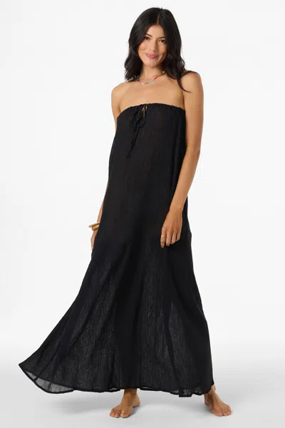 O'neill Women's Janey Maxi Cover-up Dress In Black