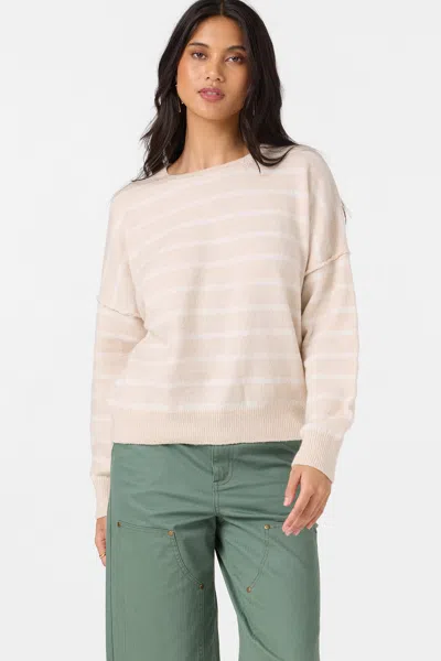 O'neill Women's Kari Long Sleeve Sweater In Neutral