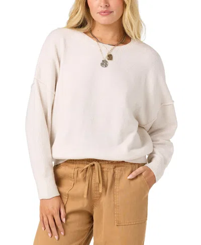 O'neill Women's Kari Ribbed Long-sleeve Sweater In Tofu