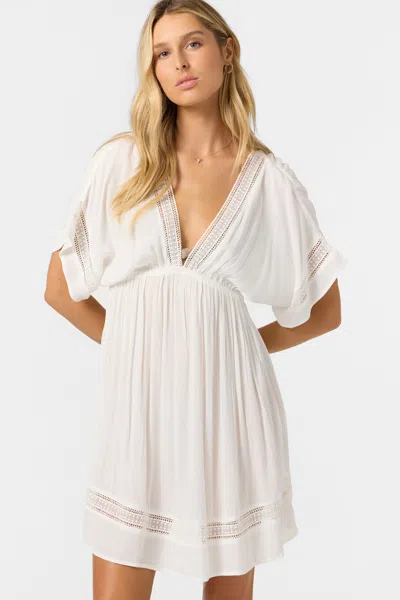 O'neill Women's Kleo Dress In Vanilla