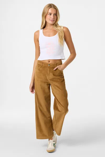O'neill Women's Langford Cord Pants In Brown