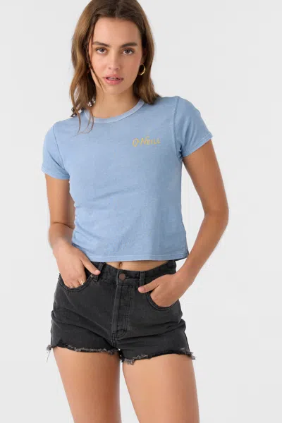 O'neill Women's Lanisa Denim Shorts In Blue