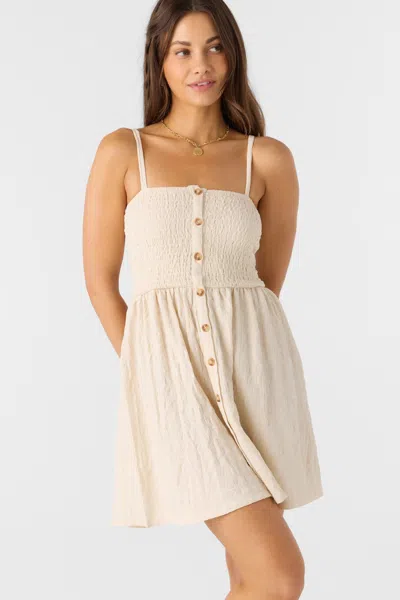 O'neill Women's Leighton Mini Dress In Gray