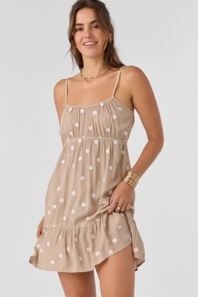 O'neill Women's Leyton Short Dress In Neutral