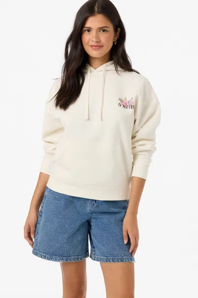 O'neill Women's Long Board Drift Hoodie In Neutral