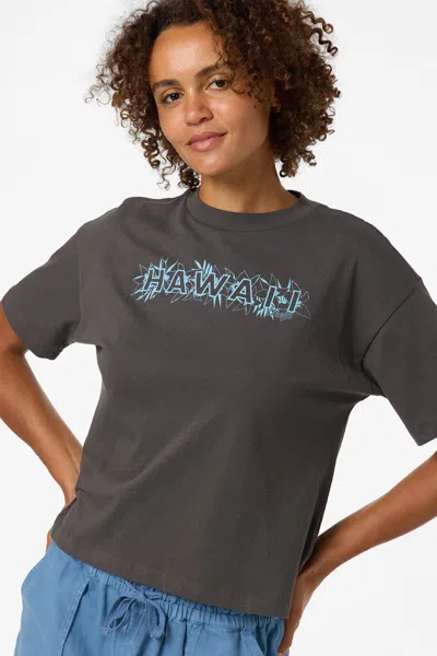 O'neill Women's Lux Hawaii Easy T-shirt In Black