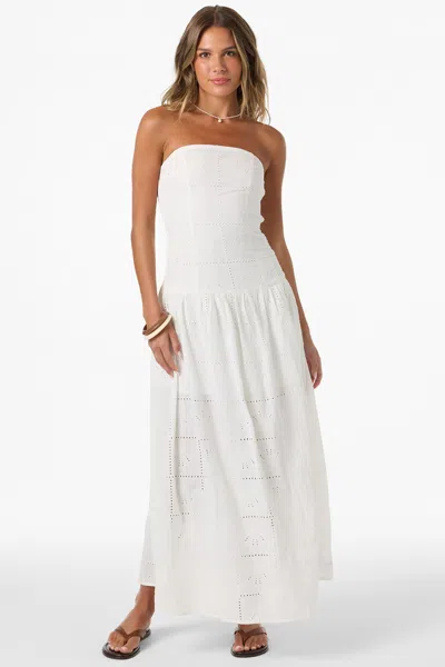 O'neill Women's Maisie Maxi Dress In White