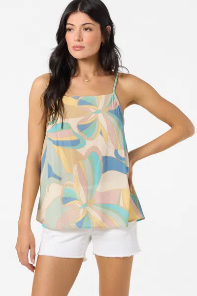 O'neill Martina Butterfly Print Camisole In Multi