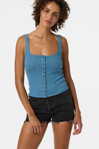 O'neill Women's Maylee Tank Top In Blue