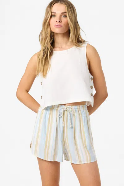 O'neill Women's Millie Stripe Beach Shorts In Multi