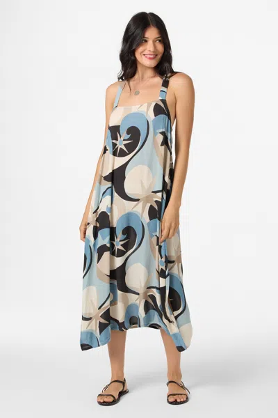 O'neill Juniors' Miranda Sleeveless Swimsuit Dress In Multi
