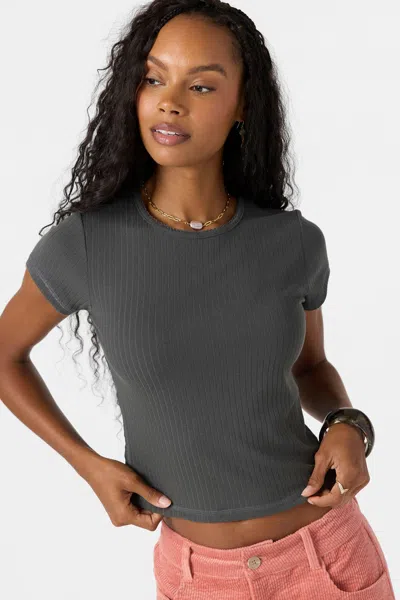 O'neill Women's Monette Top In Washed Black