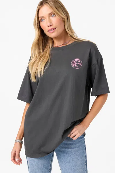 O'neill Women's O'riginals Forty First Oversized T-shirt In Gray