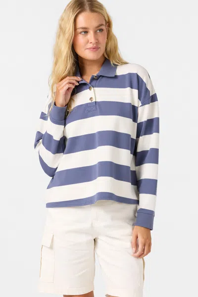 O'neill Women's O'riginals Kyra Long Sleeve Crop Polo Wetsuit Top