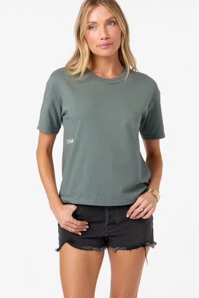 O'neill Women's O'riginals Palms Away Easy T-shirt In Green