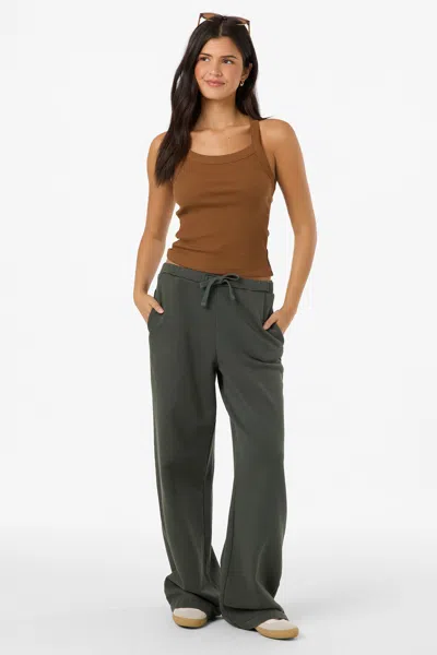 O'neill Women's O'riginals Vintage Wide Leg Sweatpants In Hunter Green